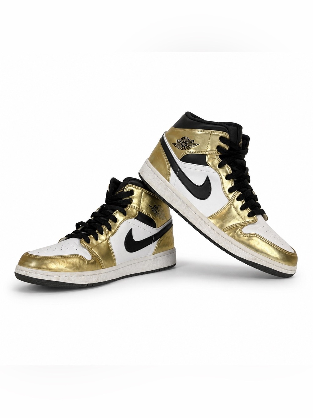 Air Jordan 1 Mid SE Metallic Gold – Men’s Size 12